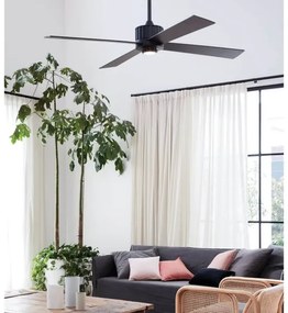 Ventilator LED de tavan Lucci air 213170 NEWPORT negru + telecomandă