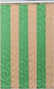 Jaluzele verticale BEATA 9604/9620 verde și crem – elegante, moderne, montaj pe tavan inclus