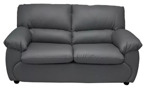 Canapea LUXOR 2L fixa, 2 locuri, gri deschis, 171x95x95 cm