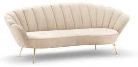 Canapea Kingston 3 locuri catifea L224 cm
