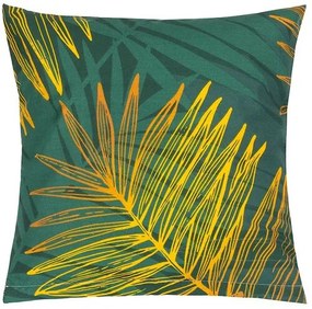 Bellatex Husă pentru pernă Kapradí verde, 40 x 40cm
