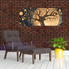 Tablou – Arbore suprarealist (120x50 cm)