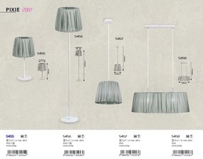 Pendul design clasic PIXIE alb/menta 5458 RX