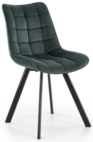 Scaun de bucaterie Jordan, verde/negru