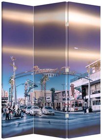 Paravan - Strada în Las Vegas (126x170 cm)
