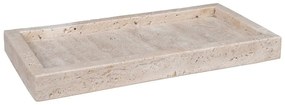 Tavă decorativă din piatră 15x30,5 cm Travertine – House Nordic