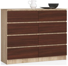 Comodă Kohen (stejar sonoma + wenge). 1069025