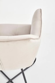 Scaun K377 velvet bej