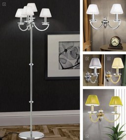 Candelabru cristal Swarovski elegant de lux Avala 9L 24K gold plated