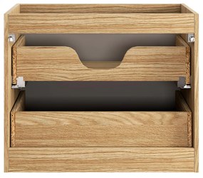 Masca cu 2 sertare Ocean Beige 70 cm
