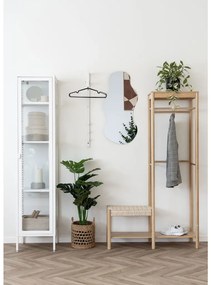 Dulap de haine Amber cu scaun din răchită, bambus, natural