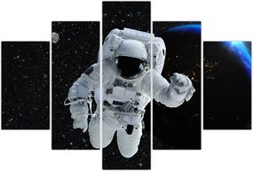 Tablou - Astronaut în Cosmos (150x105 cm)