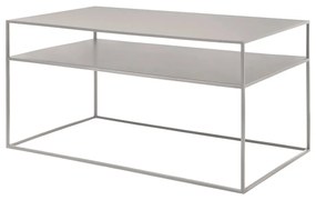 Măsuță de cafea gri deschis din metal 50x90 cm Fera – Blomus