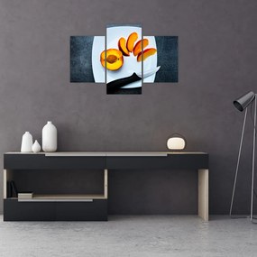 Tabloul cu piersică (90x60 cm)