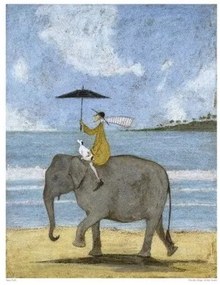 Sam Toft - On The Edge Of The Sand Reproducere, (40 x 50 cm)