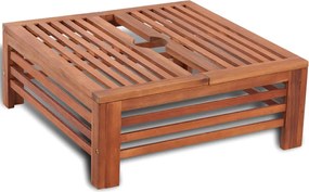 vidaXL Husă pentru suport umbrelă de soare, lemn