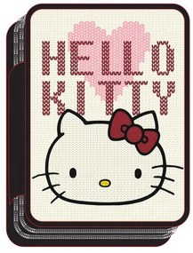 Hello Kitty Heart penar umplut pe 2 nivele