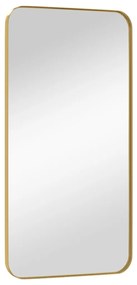 Oglinda de perete, auriu, 40x80 cm, dreptunghiulara 1, Auriu, 40 x 80 cm
