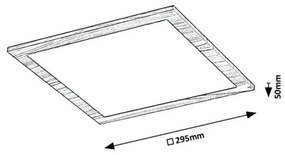 Plafonieră LED Rabalux 6907 Almond