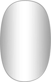 vidaXL Oglindă de perete, argintiu, 70x45 cm