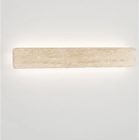Aplica de perete LED din travertin natural ALYSSA