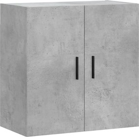 vidaXL Dulap de perete, gri beton, 60x31x60 cm, lemn compozit