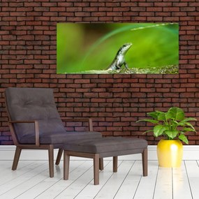 Tablou cu șopârlă (120x50 cm)