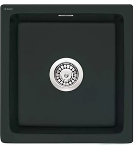Chiuveta ceramica Deante Sabor 47,5x45 cm negru