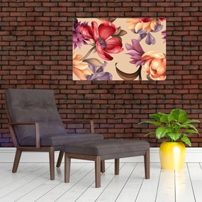 Tablou - Flori de epocă (90x60 cm)