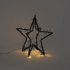 Stea de Crăciun Stea neagră incl. LED IP44 - Brilli