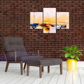 Tablou - Pictură barcă (90x60 cm)