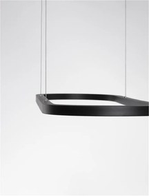 Lustra LED suspendata design modern QUERALT negru