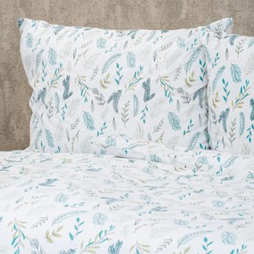 Lenjerie de pat din flanel 4Home Pine, 160 x 200cm, 70 x 80 cm, 160 x 200 cm, 70 x 80 cm