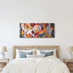 Tablou - Abstract muzical (120x50 cm)