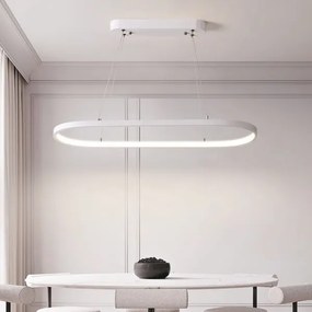 Lustră LED pe cablu LED/24W/230V 4000K alb