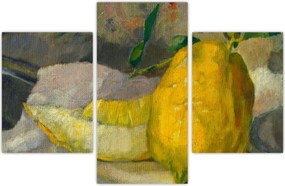 Tablou - French 19th Century, Melon and Lemon, reproducere (90x60 cm)