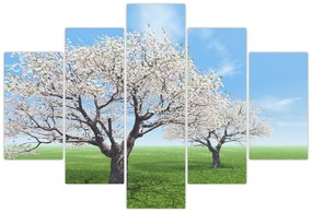 Tablou cu copaci (150x105 cm)