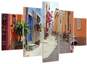 Tablou cu strada din Sardinia (150x105 cm)