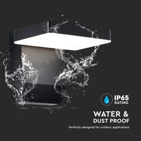 LED Aplica flexibilă exterior 17W 230V IP65 4000K negru