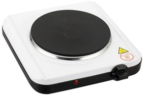 Plita electrica Elite EHP-1185, 1500W, 4 trepte, 1 zona, 185 mm, Indicator luminos, Alb