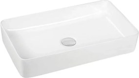 Lavoar pe blat Fluminia Lena alb 50 cm