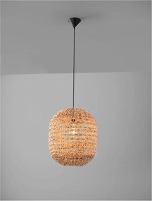 Lustra boho style design natural Bola