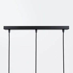 Lustră pe cablu Sollux SL.1334 BRINA 3xG9/8W/230V negru