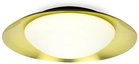 Plafoniera LED moderna SIDE 15W negru/auriu 62142