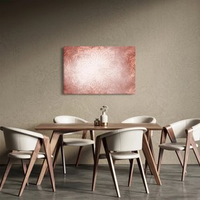 Tablou - Mandala roz (90x60 cm)