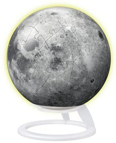 PUZZLE 3D LUNA LUMINEAZA IN INTUNERIC 72 PIESE - RAVENSBURGER (RVS3D11586)