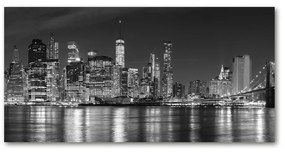 Tablou acrilic Manhattan pe timp de noapte