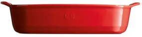 Vas pentru copt din ceramică Emile Henry Ultime, 30 x 19 cm, roșu