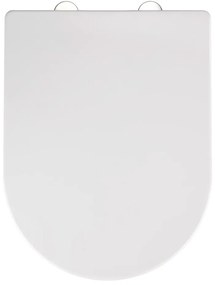 Capac WC cu închidere lentă Wenko Calla, 47 x 35,5 cm, alb