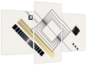 Tablou - Forme geometrice N⁰6 (90x60 cm)
